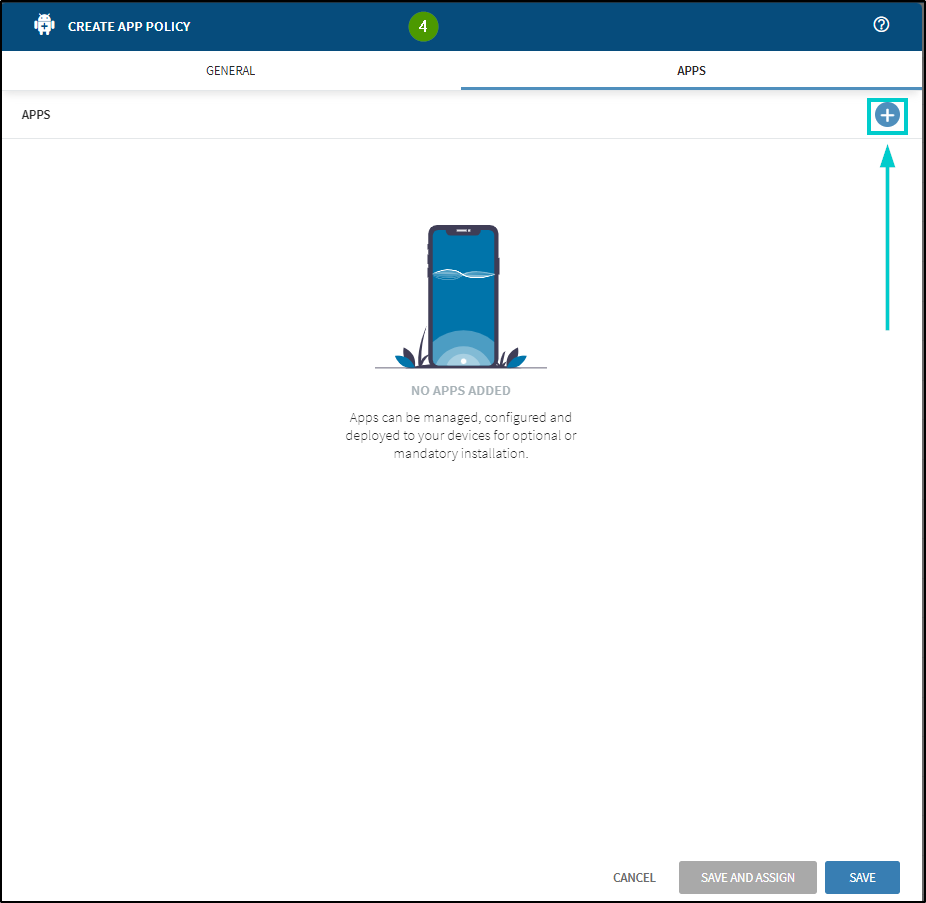 Adding App Policies Step 3