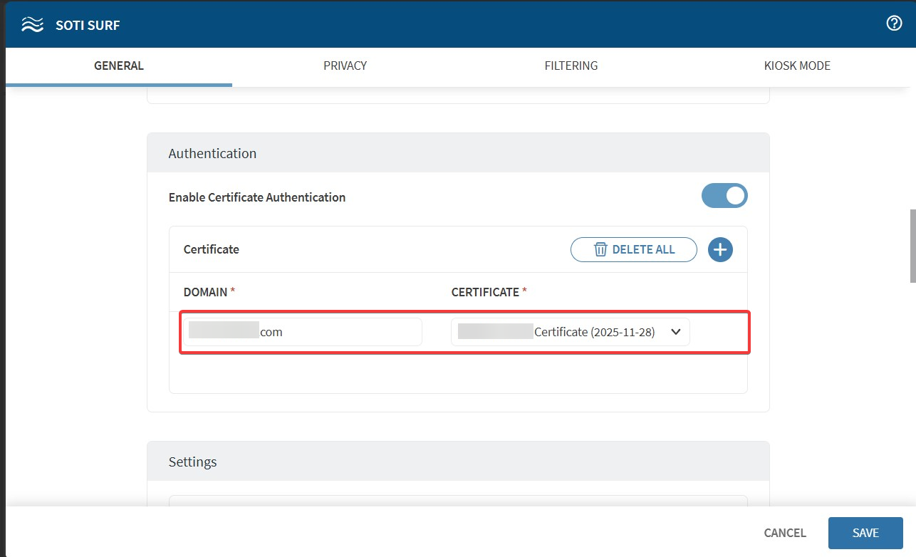 certificate authority
