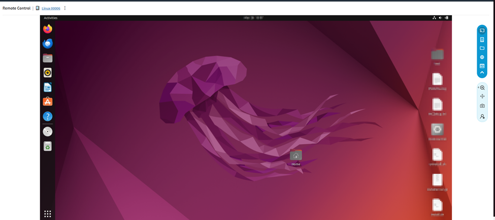 Remote control when working as expected.