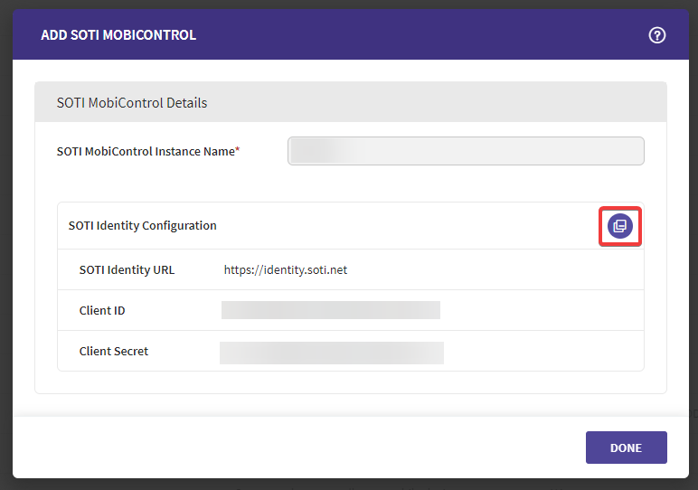 Add SOTI MobiControl