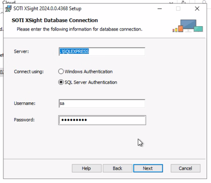 SQL connection