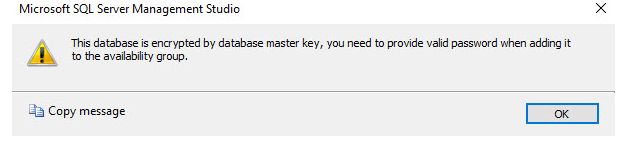 SQL Server Error